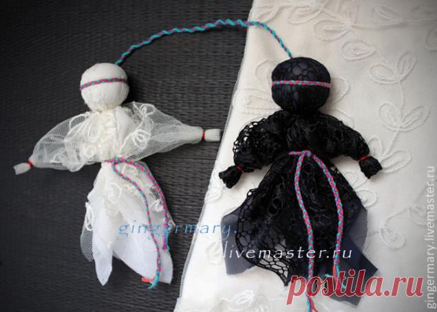 Создаем обережную куклу «День и Ночь» – Ярмарка Мастеров