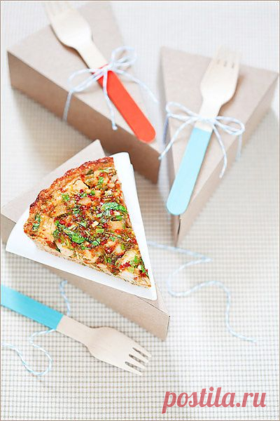 Открытый пирог с курицей