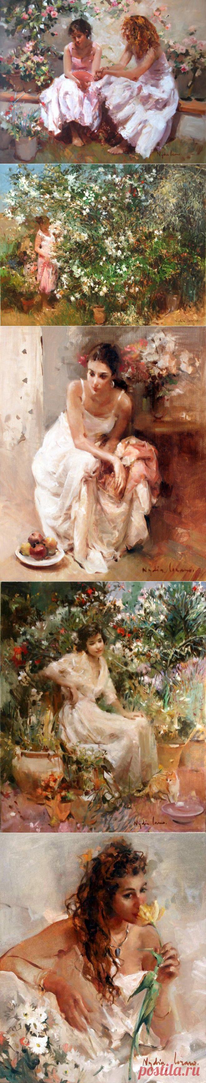 Масляная живопись. Nydia Lozano