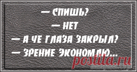 Самые свежие анекдоты