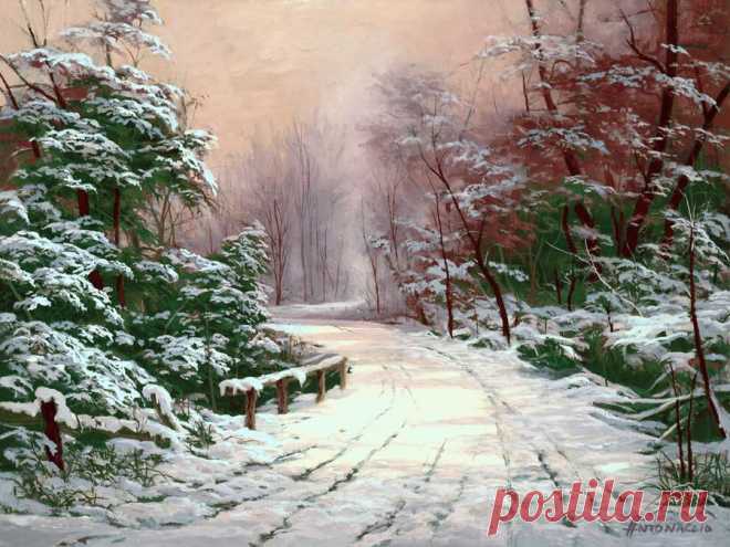 Egidio Antonaccio – художник импрессионист.