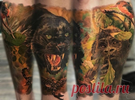 ЖИВЫЕ ТАТУИРОВКИ ЛАУРЫ ХУАН | Tattoo-Voops | Яндекс Дзен