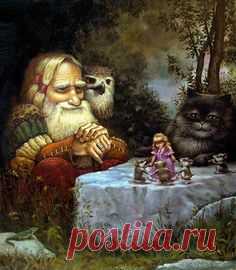 Сказочные коты Александра Маскаева