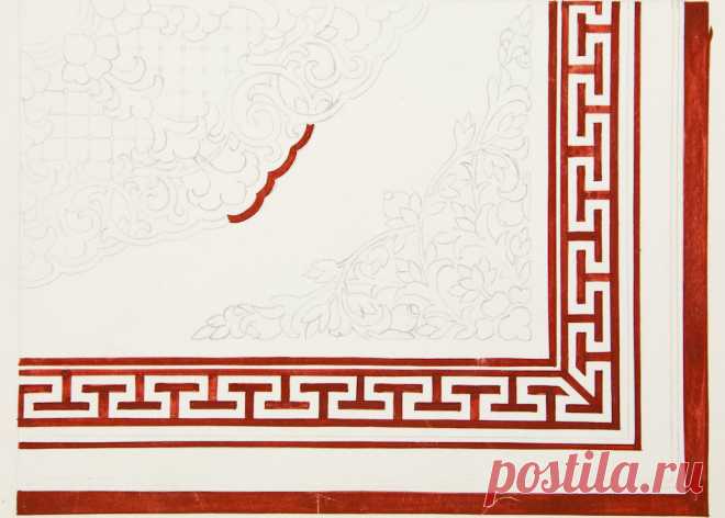 этнические орнаменты » Традиционный монгольский орнамент