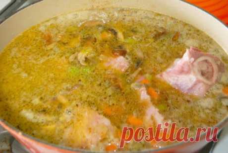Суп мясной швейцарский с сыром - Простые рецепты Овкусе.ру