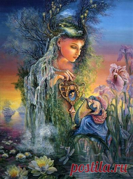 жозефина~ Josephine Wall ~ Undine