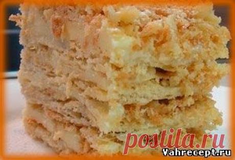 Слоеные пирожные с кремом - Рецепт приготовления с фото - Рецепт приготовления с фото - Десерты
