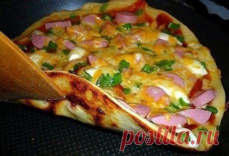 Пицца на сковородке | Поварёнок | Яндекс Дзен