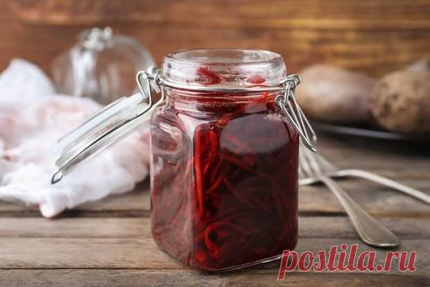 Заправка для свекольника на зиму — Домашняя кулинария