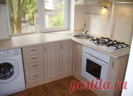 Дизайн для крошечной кухни