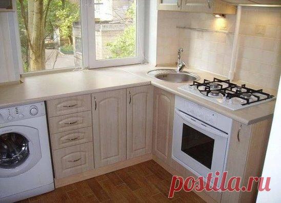Дизайн для крошечной кухни