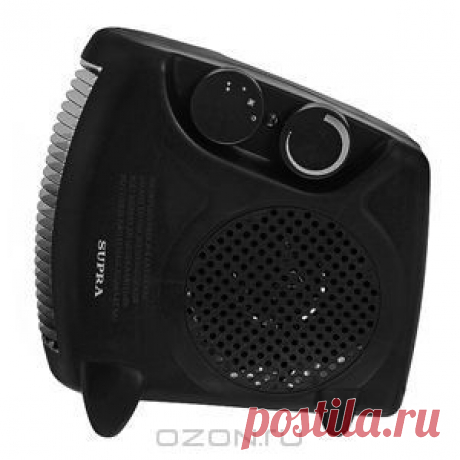 Тепловентилятор Supra TVS-1212 спирального типа обладает высокой мощностью, имеет режим теплого и холодного обдува, а также регулируемый термостат.