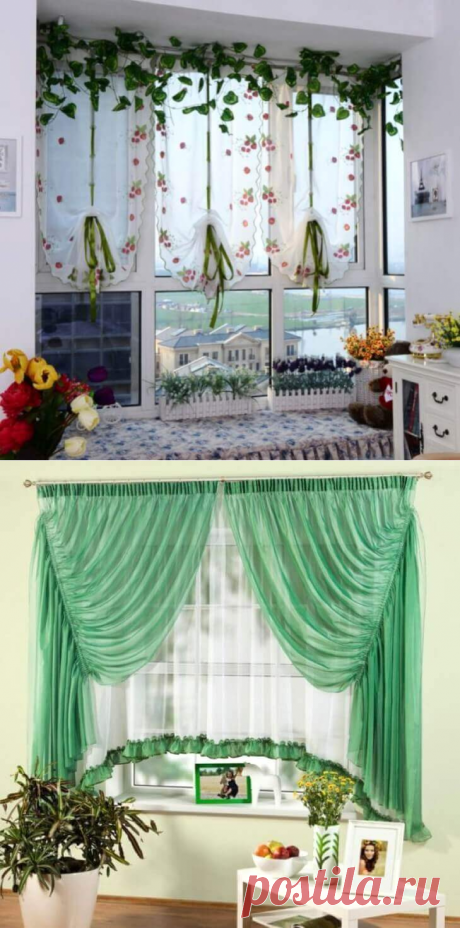 Глаз не оторвать: восхитительные идеи оформления окон