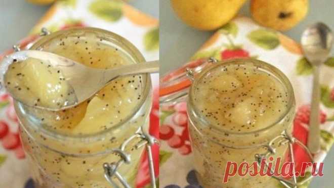 Варенье «Груша + мак»