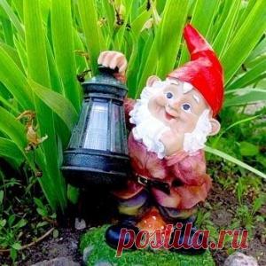 Садовые фигуры своими руками