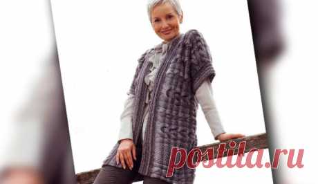 Жакет, связанный поперек | Loveknitting.ru