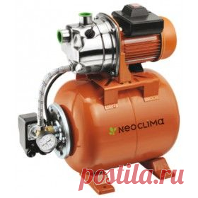 Купить Насос Neoclima GP 1000/20 N в Пензе, цена / Интернет-магазин "Vseinet.ru"
Бытовая насосная станция GP 1000/20 N NeoClima - предназначена для автономного водоснабжения жилых домов, коттеджей, дач, ферм и других объектов чистой водой из колодцев, скважин, накопительных резервуаров, водопроводов с низким уровнем давления и других источников.