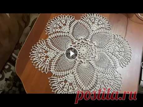Салфетка ажурная, крючком, для начинающих. 1 Часть. Салфетка ,,Леда,, Ссылка на 2 часть: Ажурная салфеточка, вяжется очень легко и просто! Рекомендуется для начинающих рукодельниц. Если Вам нравится мой канал и вы хотите...