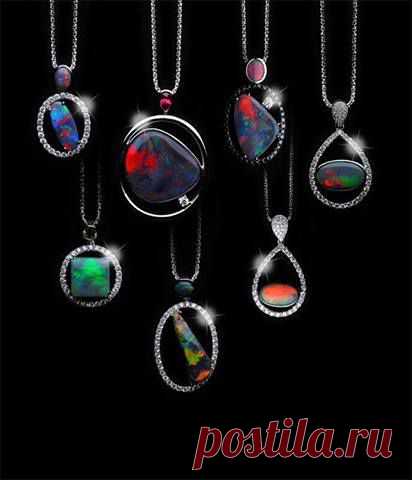 Bruce & Co Jewellery. Опалы.