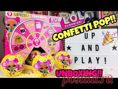 ОТКРЫТИЕ LOL SURPRISE CONFETTI POP | БОЛЬШИЕ СЕСТРЫ | L.O.L SURPRISE TOTS СЕРИЯ 3 !!