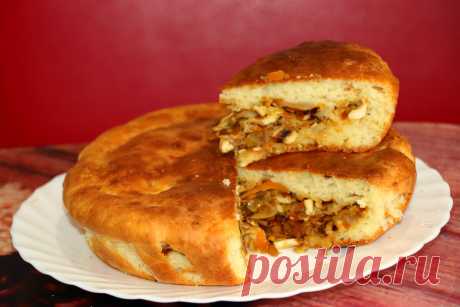 ЗАЛИВНОЙ ПИРОГ С КАПУСТОЙ.