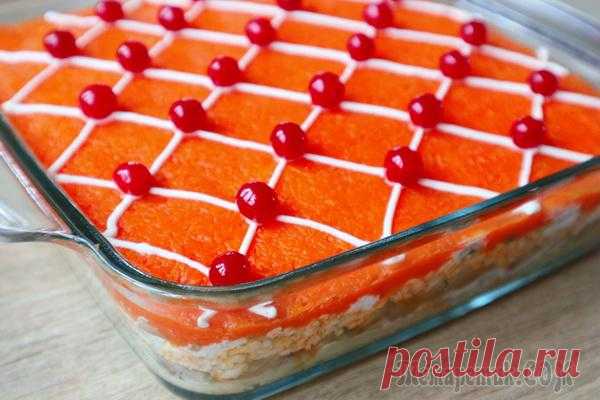 Вкуснейший салат на новогодний стол!