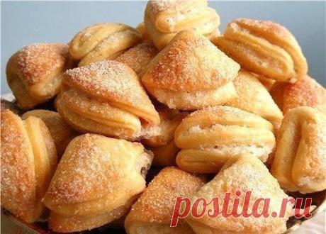 ТВОРОЖНОЕ ПЕЧЕНЬЕ "ПОЦЕЛУЙЧИКИ"