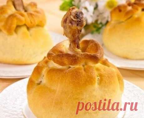 Куриные ножки в мешочке