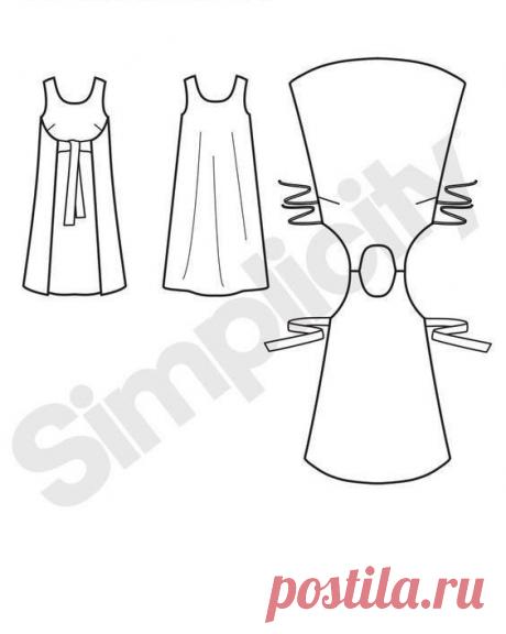 Идея простого сарафана