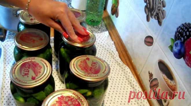 Консервация огурцов на зиму. Быстро и просто - Очень вкусно