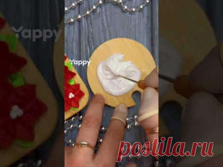 Один из способов крепления декора 👌 #полимернаямама #полимернаяглина #handmade