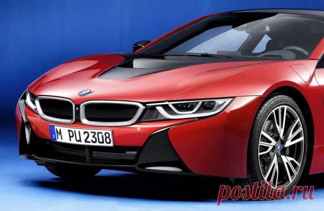 BMW i8 Protonic Red Edition