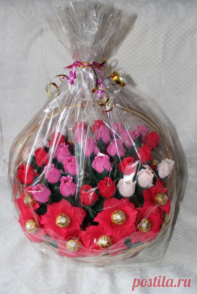 Букет из конфет своими руками - 120 фото идей простых и интересных букетов + инструкция изготовления своими руками. Подробные схемы работы с гофробумагой, тканью и атласными лентами.
