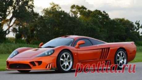 Суперкар Saleen S7 2004 года мощностью 1200 лошадиных сил . Тут забавно !!!