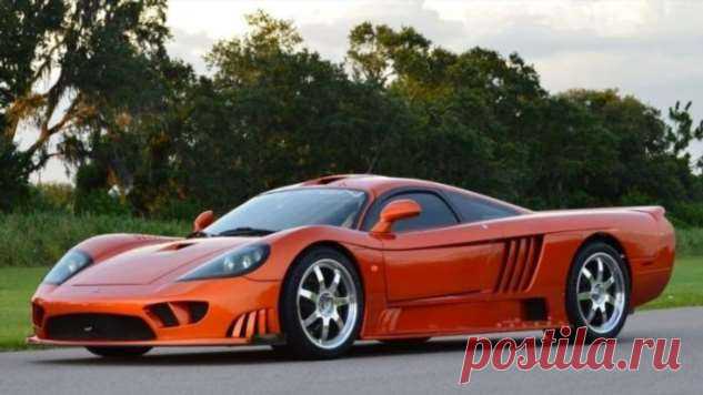 Суперкар Saleen S7 2004 года мощностью 1200 лошадиных сил . Тут забавно !!!