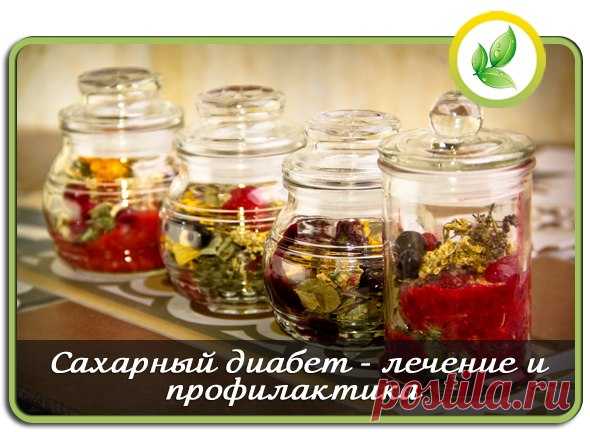 Сахарный диабет - лечение и профилактика народными средствами. .