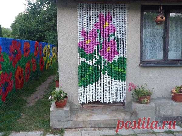 Использование крышек от пластиковых бутылок