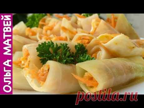 Голубцы с Морковкой по-Корейски в Квашеной Капусте, Вкуснятина!!! | Korean Style Stuffed Cabbage