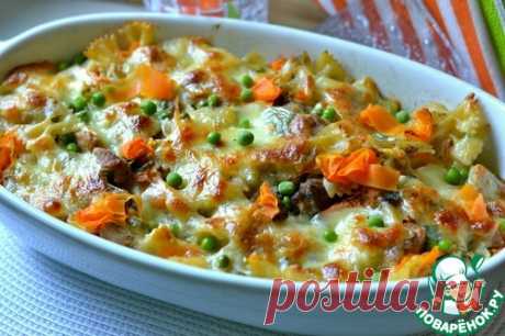 Запеченные макароны