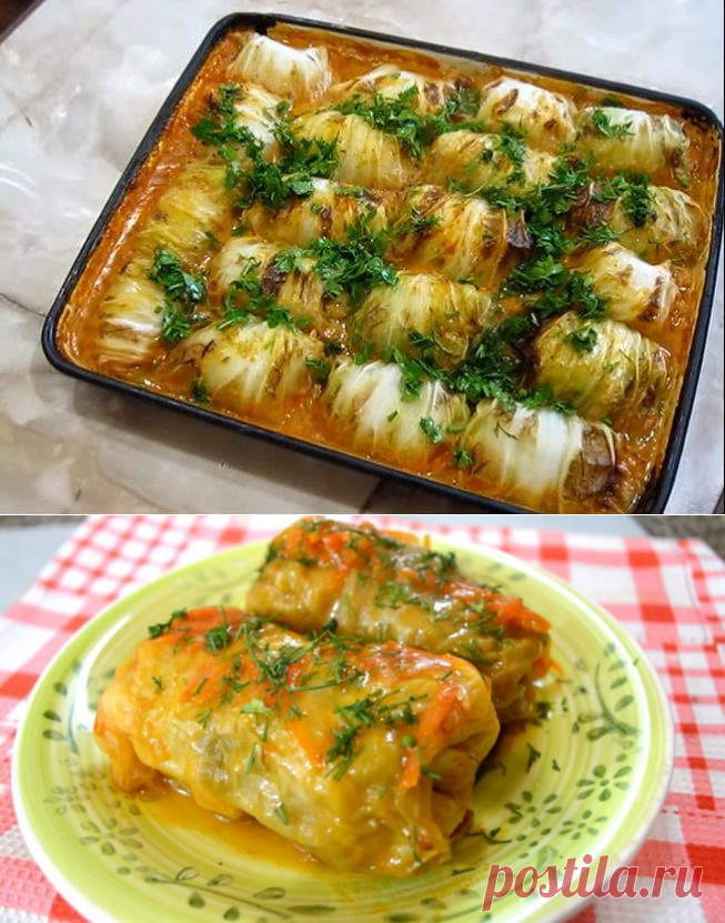 Вкуснейшие голубцы из пекинской капусты с необычной начинкой