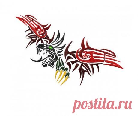 Дизайн Машинной Вышивки (Дракон) Скачать сразу.
Дизайн для машинной вышивки (вышивальный файл) Дракон с красными крыльями и золотыми когтями. 8 форматов. Купить исразу скачать на Nova Hata design