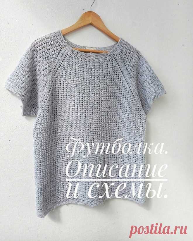 Краткое описание топа крючком Моя плотность: ширина 20ССН*10 см, высота 14 рядов ССН*10 см. ДО и ПОСЛЕ ВТО изменений не произошлоКрючок √2.75. В 1 нить.Набрала 124 ВП(17 рукав, 5 реглан, 35 спинка, 5 реглан, 17 рукав, 5 реглан, 35 перед, 5 реглан). Соединила в кольцо.Вязала поворотными рядами. Узор 