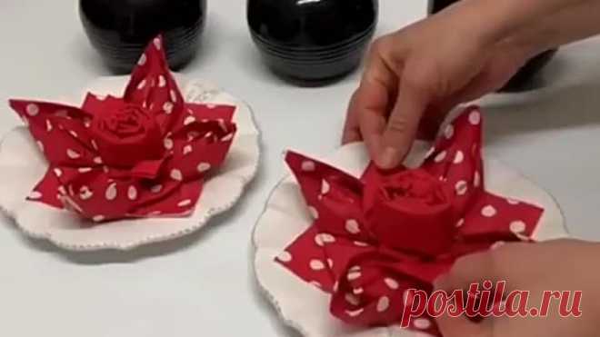 Салфетки РОЗА и ЛОТОС