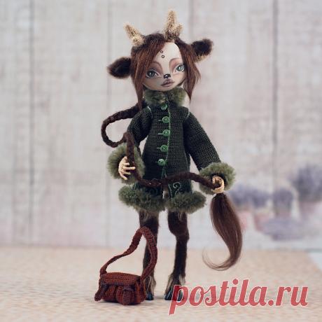 Кукла амигуруми