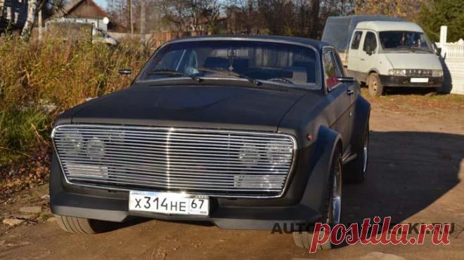 Авто самоделка ГАЗ-24 с двигателем мощностью 300 л.с: фото и описание самоделки