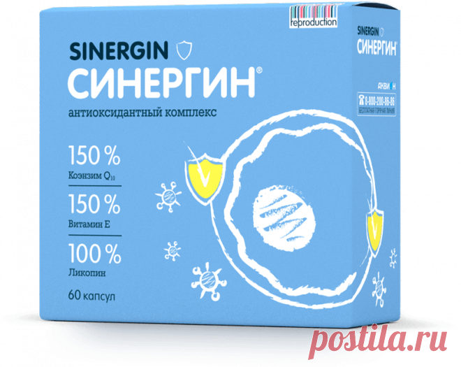 Синергин – антиоксидантный комплекс.