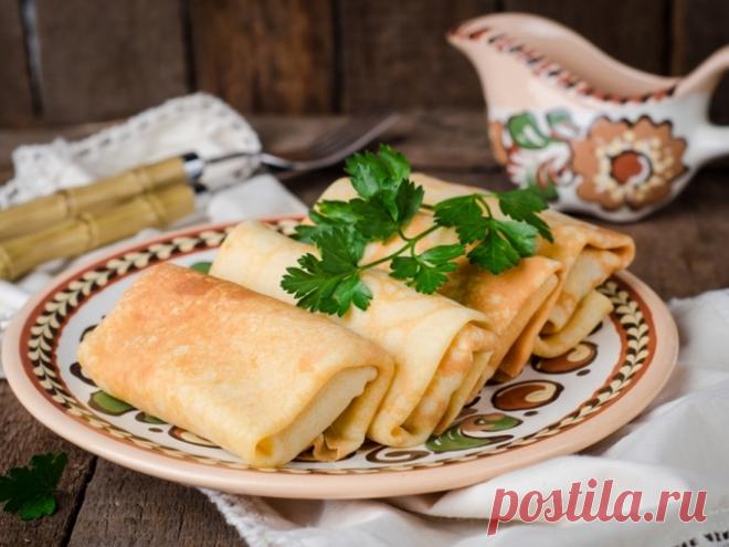 Как приготовить мясную начинку в блины полезные советы. - Салаты и закуски - Smak