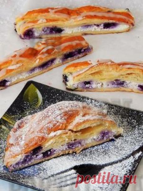 Пиріг "Коса з літніми ягодами"