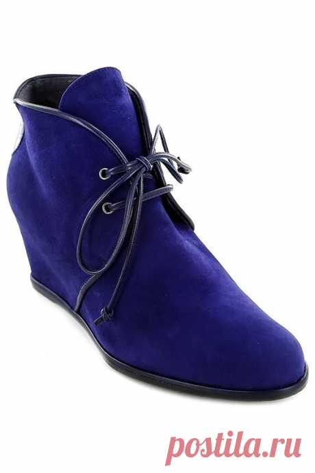 Купить Ботильоны Stuart Weitzman KALAHARI/OL62067 СИНИЙ со скидкой в интернет-магазине kupivip.ru - распродажа