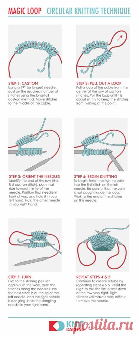 The Lovable Magic Loop - Knit Darling